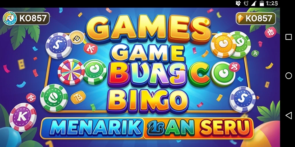 Screenshot gameplay Bingo di KO857 menampilkan keseruan dan tantangan.