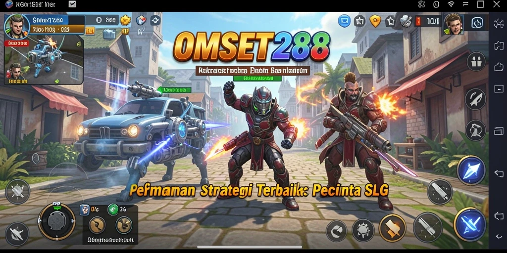 Tangkapan layar gameplay OMSET288 yang menampilkan aksi strategi.