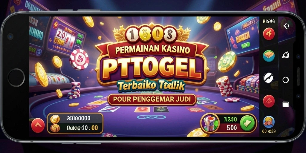 Tampilan gameplay menarik dari PTTOGEL di kasino virtual.